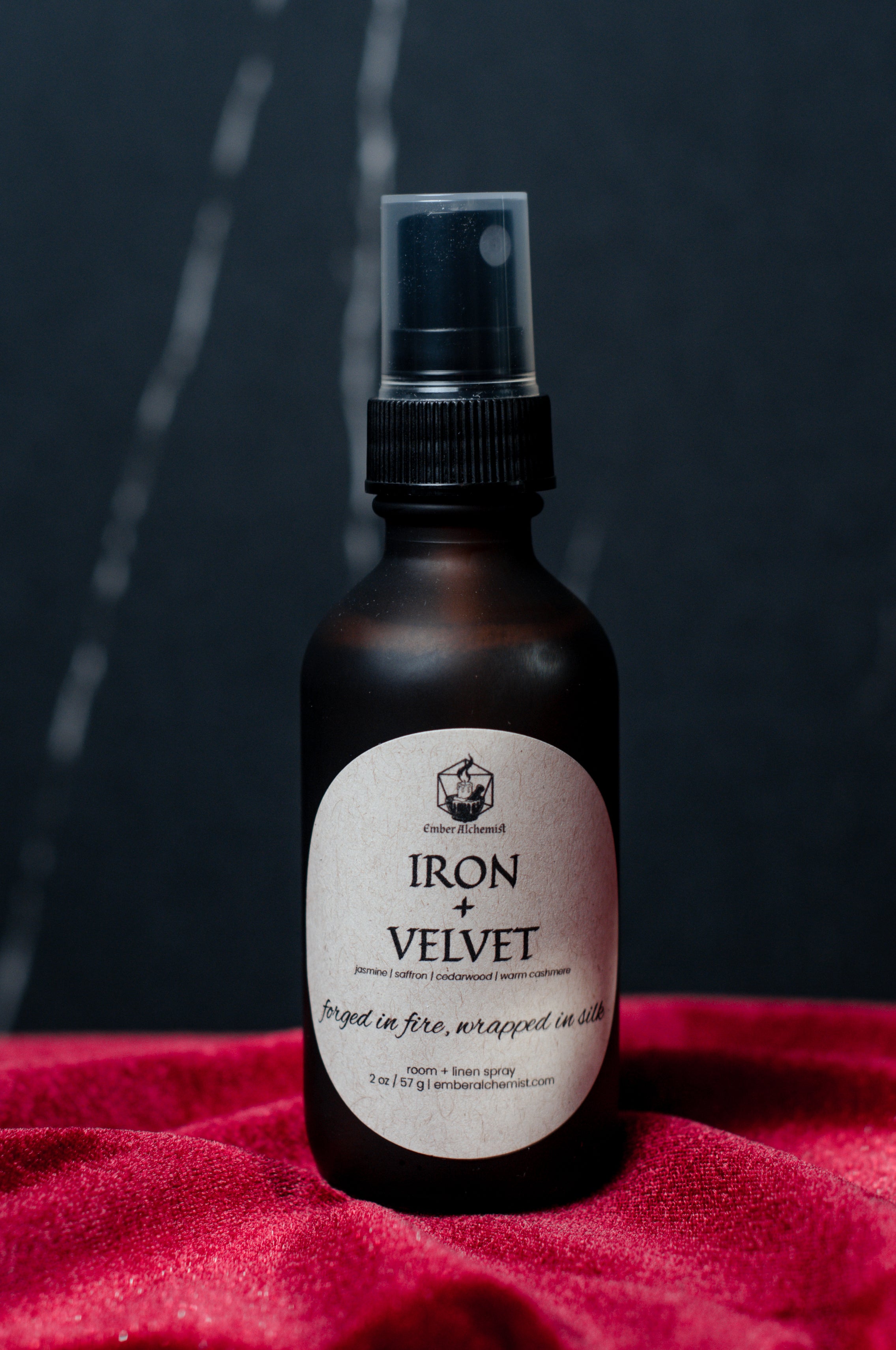 Iron + Velvet Room + Linen Spray