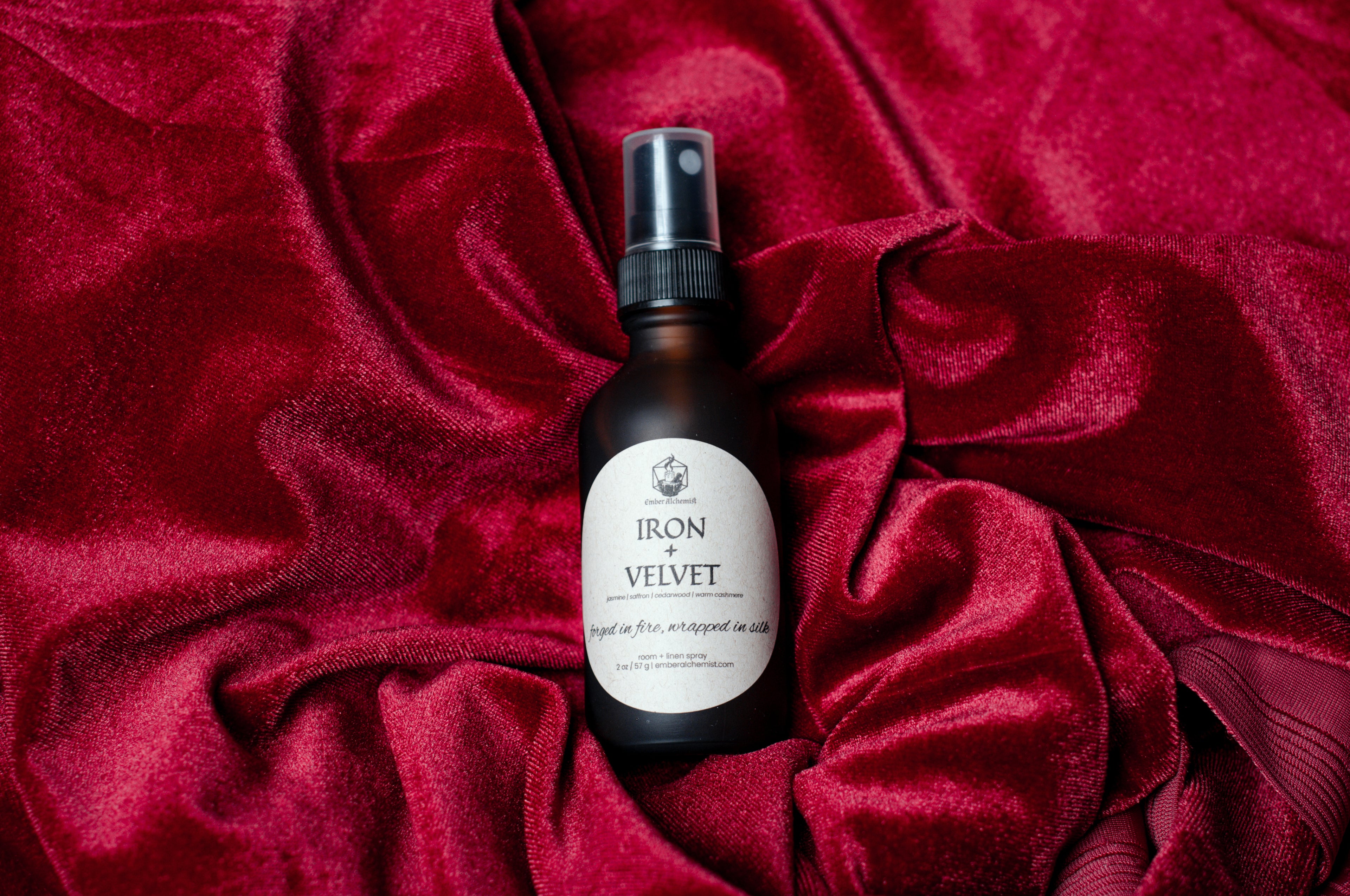 Iron + Velvet Room + Linen Spray